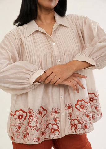 Zinnia Co-Ord Set - Rust