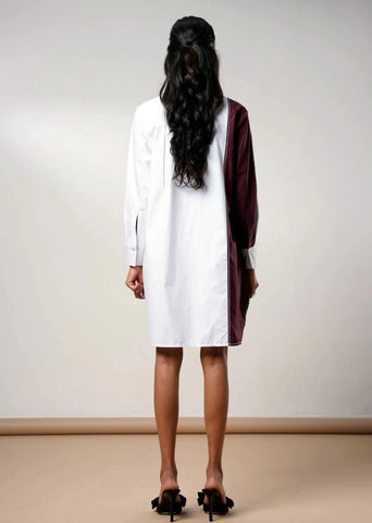 Nina Cotton Poplin Short Dress