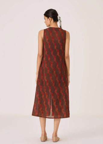 Dilani Block Print Dress