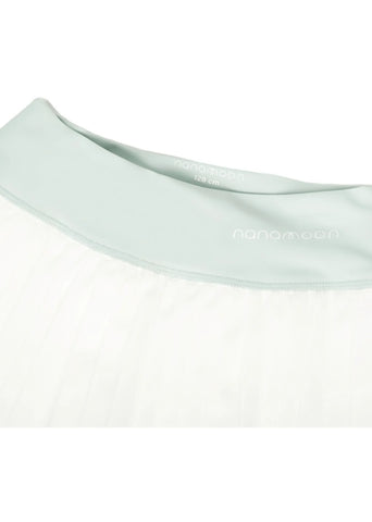 Green Haze & White Flow Skirt