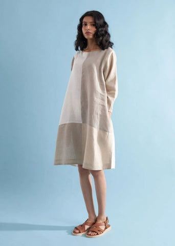Ena Linen Dress- Dawn