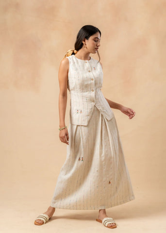 Margret Upcycled Cotton Skirt