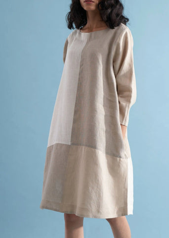 Ena Linen Dress- Dawn