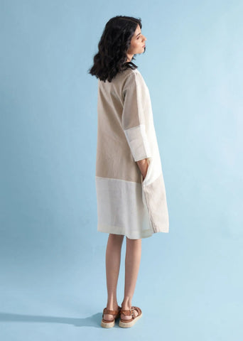 Ena Linen Dress- Dawn