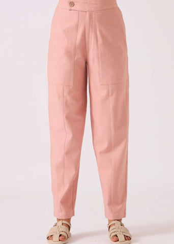 Victory Pink Handwoven Pants