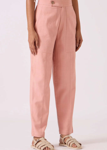 Victory Pink Handwoven Pants