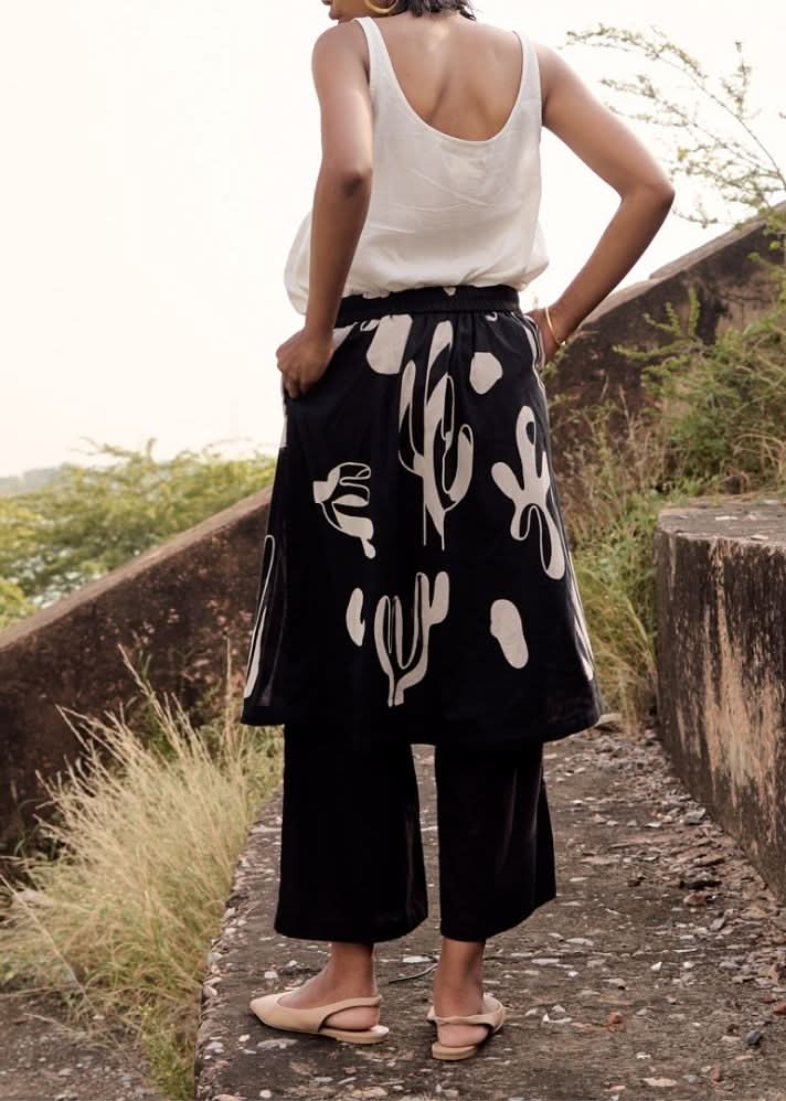 A Model Wearing White Pure Cotton Lavella Maxi Dress curated by Only Ethikal