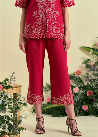 Red Amara Co-Ord Set