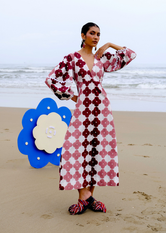 Okapi Peasant Dress