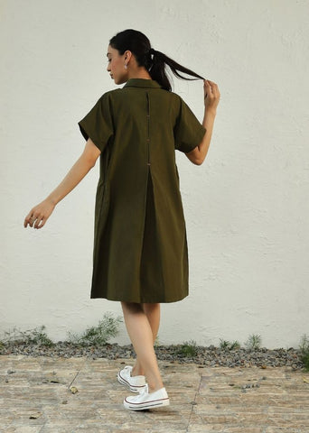 Green Backpackers Dress