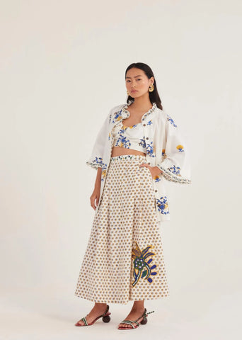 Tora Pleated Skirt