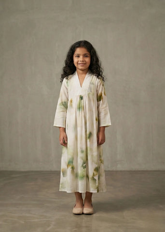 Verdant Muse Panel Dress | Mom & Me Duo Set