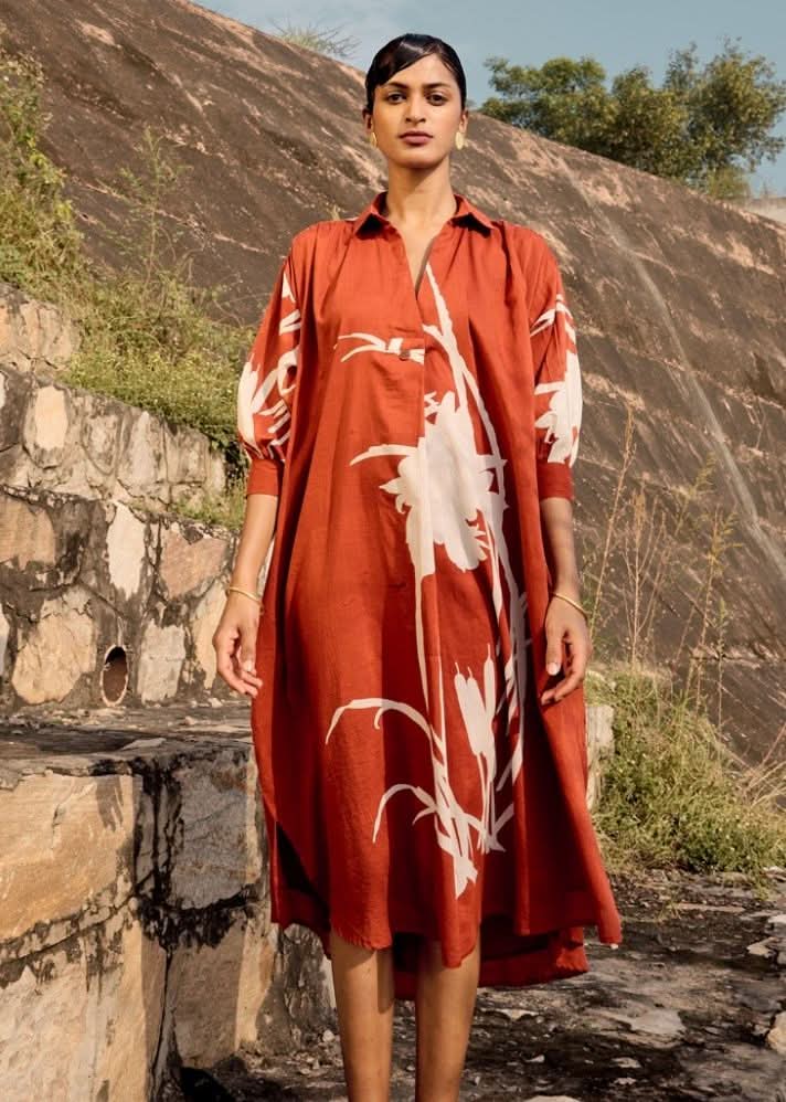 A Model Wearing White Pure Cotton Silia Top curated by Only Ethikal