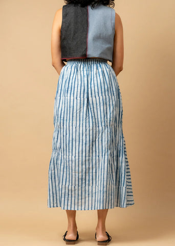 Lizzy Batik Stripes Skirt