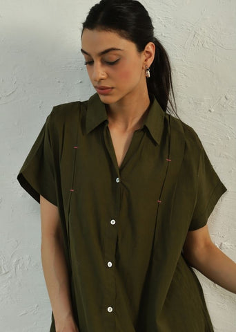 Green Backpackers Dress