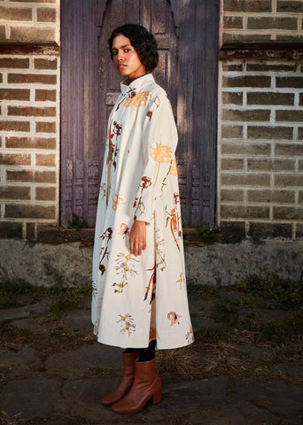 Snowcap Trench Dress