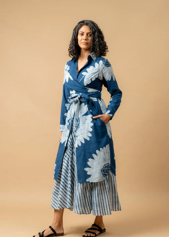 Thea Batik Flower Dress