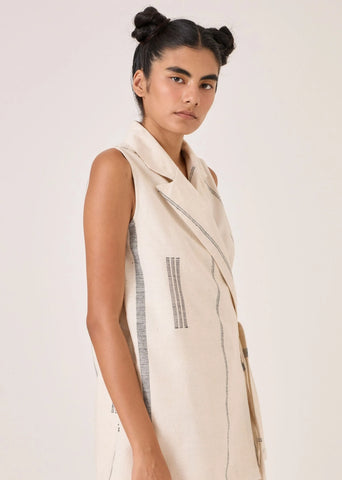 Yacine Handwoven Wrap Top