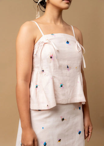 Sunhat Spell Printed Top