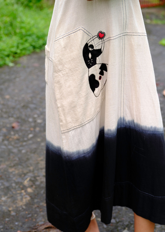 Kokeshi Handloom Dress