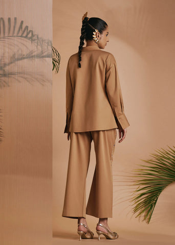 Origani Brown Reverie Co-Ord Set
