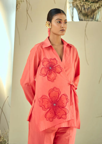 Breezy Coral Co-Ord