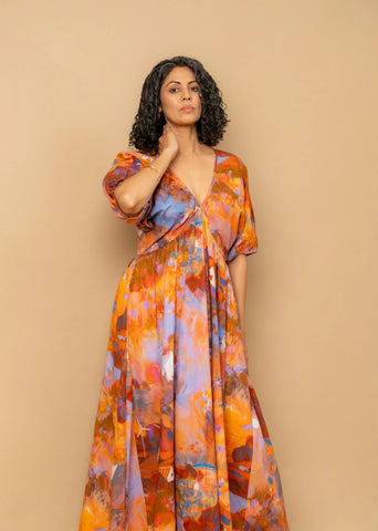Dewbell Printed Dress