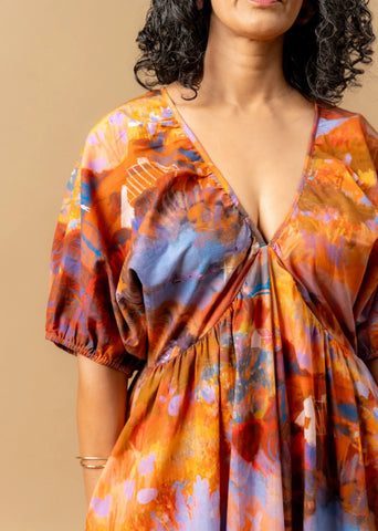 Dewbell Printed Dress