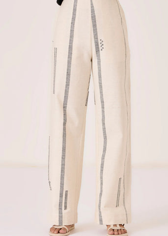 Yacine Handwoven Cotton Pants