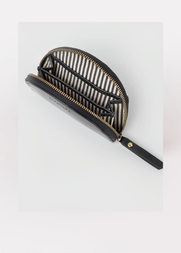 Product image of Multicolor Upcycled Cotton Ash Grary & Moon Box Clutch - Changeable Sleeve, curated by Only Ethikal