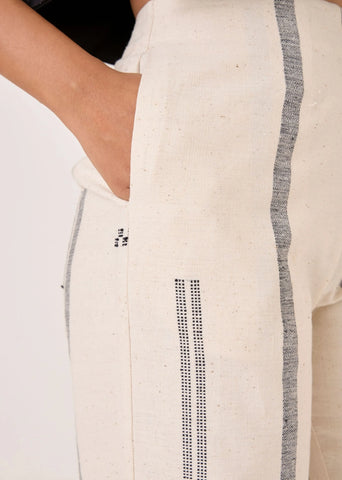 Yacine Handwoven Cotton Pants