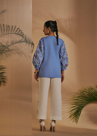 Origani Blue Rainforest Co-Ord Set