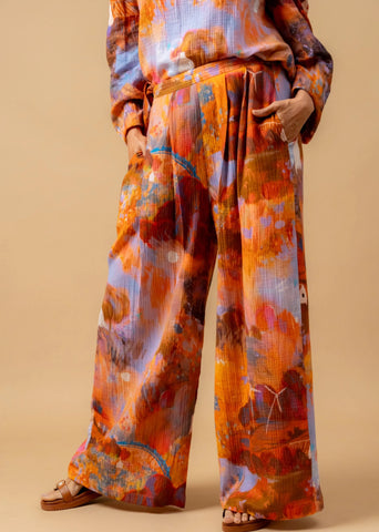Firefly Flicker Printed Pants