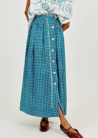 Soro Check Skirt