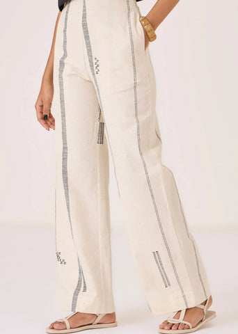 Yacine Handwoven Cotton Pants