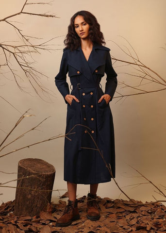 Roots Trench Dress