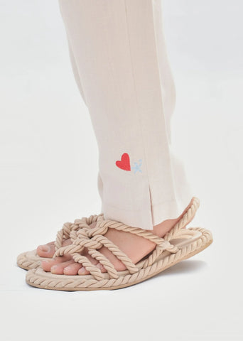 Ocean Breeze Linen Trousers