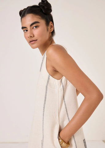 Nalaka Handwoven Cotton Shift Dress