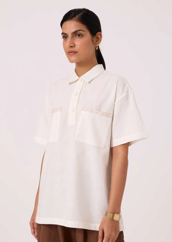 Alyosha Handwoven Embroidered Shirt