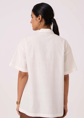 Alyosha Handwoven Embroidered Shirt