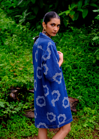 Viola Denim Shift Dress