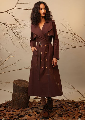 Roots Trench Dress