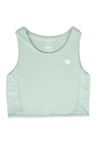 Green Haze Flow Crop Top