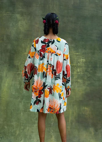 Tyana Printed Dress
