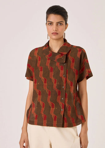 Aavish Block Print Shirt