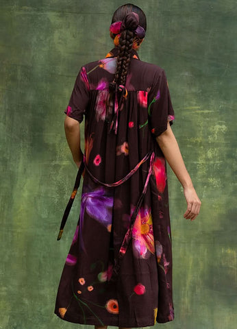 Zora Brown Dress
