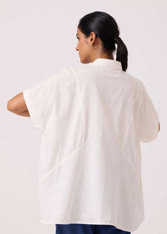 Sibyl Handwoven Embroidered Shirt