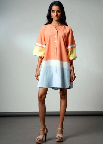 Oana Handloom Cotton Dress