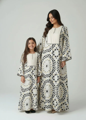 Moroccan Moonlight Mini Tunic Dress