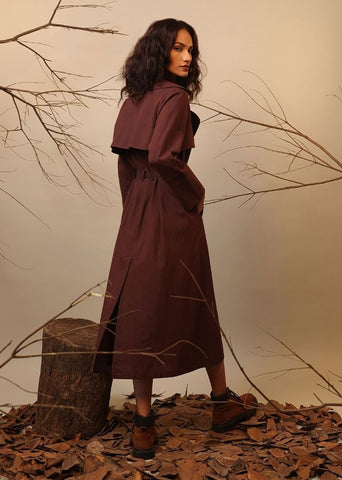 Roots Trench Dress